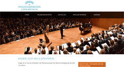Desktop Screenshot of philharmonischer-chor-bochum.de